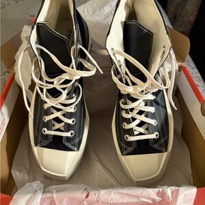 Converse Black and White High-Tops